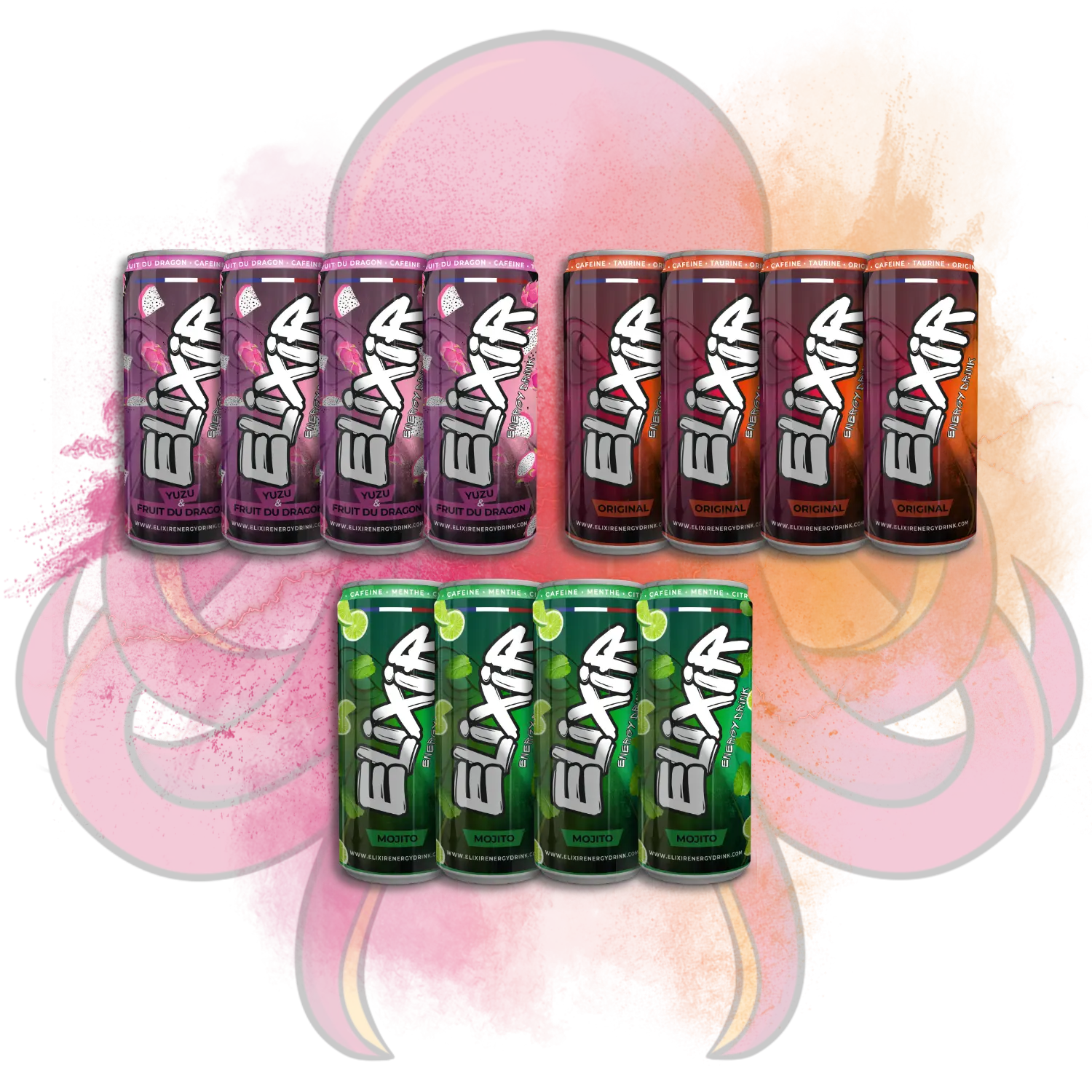 Pack découverte - Elixir Energy Drink Elixir Energy Drink